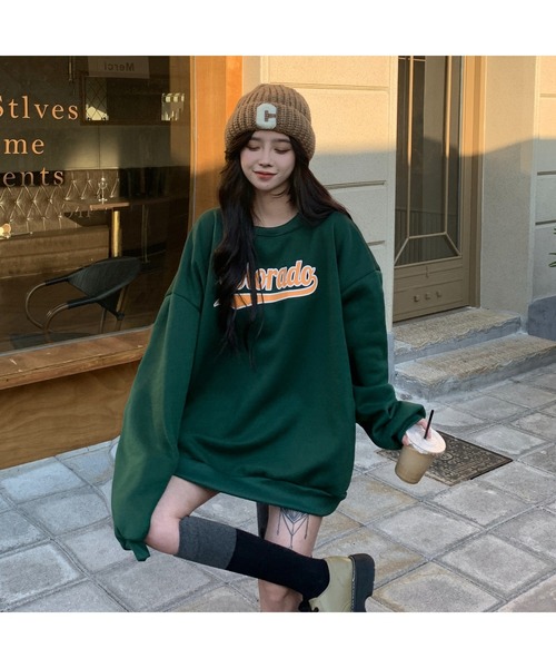 セール】Geographical Sweat オーバーサイズ プルオーバー