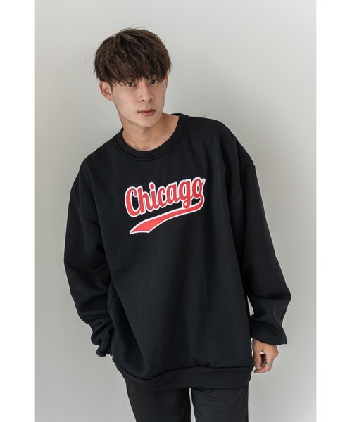 DEVICE(デバイス)の「Geographical Sweat オーバーサイズ プルオーバー カレッジロゴ ビッグシルエット スウェット トレーナー(スウェット・レディース・ブラック/ネイビー/グリーン/ブラック×ホワイト/グレー系その他/グレー系その他2/グレー系その他3/グリーン系1/グレー/トップグレー/ミックスグレー・FREE)」の17枚目の写真