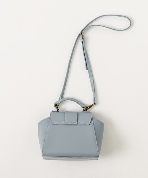 OLIVE des OLIVE(オリーブデオリーブ)の「ビッグバックルショルダー(ショルダーバッグ・レディース・オフホワイト/アイボリー/サックスブルー/ダークブラウン/キャメル・FREE)」の9枚目の写真