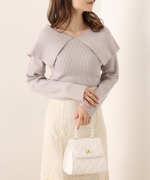 one after another NICE CLAUP | セーラーカラーニット(ニット/セーター)