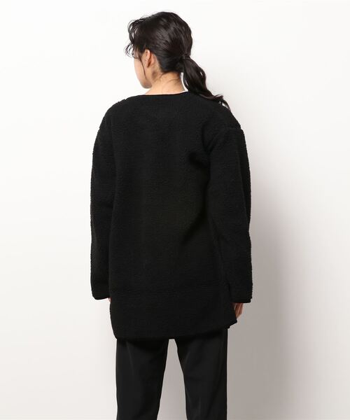 Vincent et Mireille（バンソンエミレイユ）の「Vincent et Mireille バンソンエミレイユ ブルゾン（ブルゾン・レディース・オフホワイト/ブラック・M）」の5枚目の写真