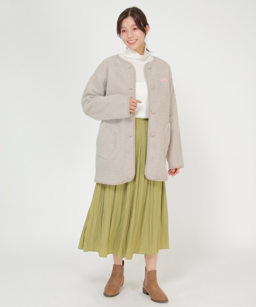 Vincent et Mireille（バンソンエミレイユ）の「Vincent et Mireille バンソンエミレイユ ブルゾン（ブルゾン・レディース・オフホワイト/ブラック・M）」の6枚目の写真