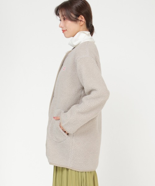 Vincent et Mireille（バンソンエミレイユ）の「Vincent et Mireille バンソンエミレイユ ブルゾン（ブルゾン・レディース・オフホワイト/ブラック・M）」の9枚目の写真