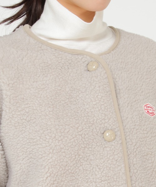 Vincent et Mireille（バンソンエミレイユ）の「Vincent et Mireille バンソンエミレイユ ブルゾン（ブルゾン・レディース・オフホワイト/ブラック・M）」の12枚目の写真