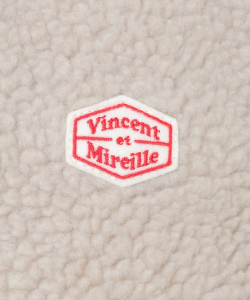 Vincent et Mireille（バンソンエミレイユ）の「Vincent et Mireille バンソンエミレイユ ブルゾン（ブルゾン・レディース・オフホワイト/ブラック・M）」の20枚目の写真