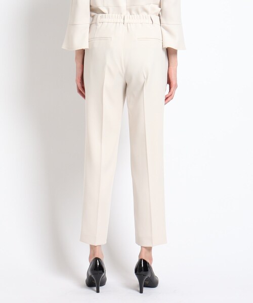 COUP DE CHANCE（クードシャンス）の「◆【フォーマル/入卒/スーツ/洗える/日本製】ムーンダブル ストレッチテーパードパンツ（スーツパンツ・レディース・ナチュラル/ダークネイビー・40/38/36/34）」の5枚目の写真