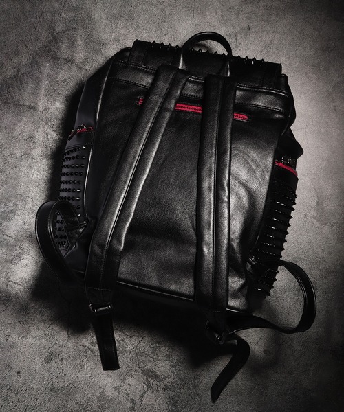 セール】BLACK JACKALL CROWN スタッズ デコレーション リュック
