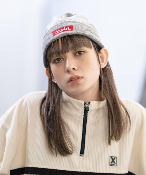 X-girl（エックスガール）｜ニットキャップ/ビーニー（グレー系）一覧
