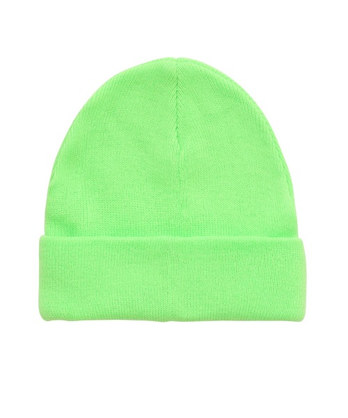 X-girl（エックスガール）の「BOX LOGO KNIT CAP（ニットキャップ/ビーニー・レディース・ブラック/グレー/オレンジ/ライトグリーン・ONE SIZE）」の20枚目の写真