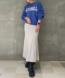 SNIDEL | バックサテンマーメイドスカート(スカート)