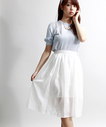 WEGO | WEGO/オーガンジーミディスカート(スカート)