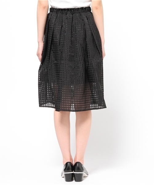 WEGO（ウィゴー）の「WEGO/オーガンジーミディスカート（スカート・レディース・ホワイト/ブラック/ライトパープル・FREE）」の10枚目の写真