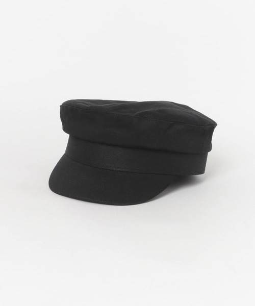 SENSE OF PLACE by URBAN RESEARCH（センスオブプレイスバイアーバンリサーチ）の「コンパクトキャスケット（キャスケット・レディース・ライトブラウン/オフホワイト/ブラック・ONE）」の4枚目の写真