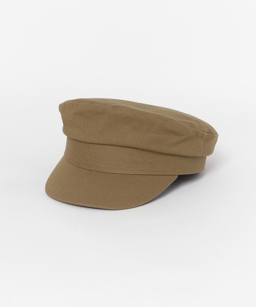 SENSE OF PLACE by URBAN RESEARCH（センスオブプレイスバイアーバンリサーチ）の「コンパクトキャスケット（キャスケット・レディース・ライトブラウン/オフホワイト/ブラック・ONE）」の6枚目の写真