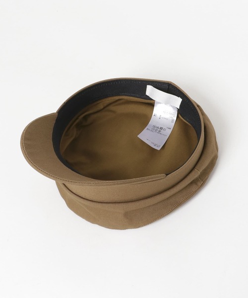 SENSE OF PLACE by URBAN RESEARCH（センスオブプレイスバイアーバンリサーチ）の「コンパクトキャスケット（キャスケット・レディース・ライトブラウン/オフホワイト/ブラック・ONE）」の8枚目の写真