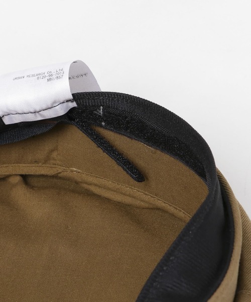 SENSE OF PLACE by URBAN RESEARCH（センスオブプレイスバイアーバンリサーチ）の「コンパクトキャスケット（キャスケット・レディース・ライトブラウン/オフホワイト/ブラック・ONE）」の9枚目の写真