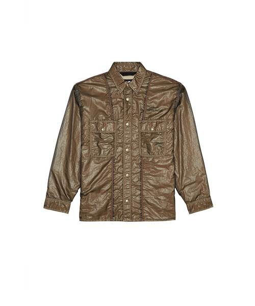 DIESEL(ディーゼル)の「メンズ シャツ ダブルシェル(シャツ/ブラウス・メンズ・カーキ/グレー・LARGE/SMALL/X-SMALL/XX-LARGE/MEDIUM/X-LARGE)」の19枚目の写真