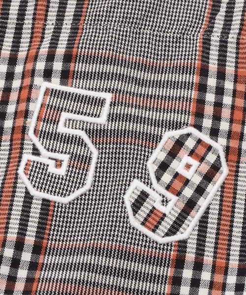 セール】オリジナルチェック刺繍エプロン（エプロン）｜niko and