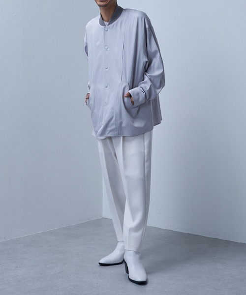 Lui's（ルイス）の「【SILLIS / シリス】 スタジアムジャケット（スタジャン・メンズ・ブラック/グレー・44/46）」の19枚目の写真