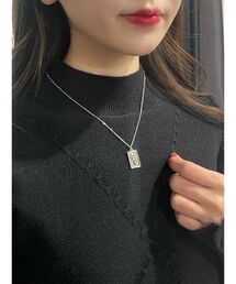 EATME | クロスローズプレートネックレス(ネックレス)