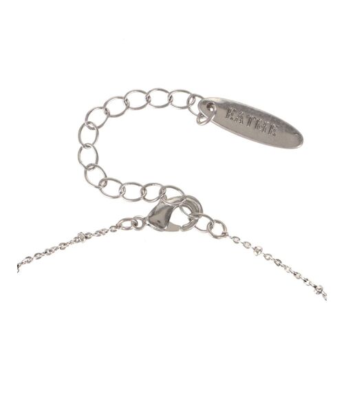 EATME（イートミー）の「クロスローズプレートネックレス（ネックレス・レディース・ブラック/シルバー・FREE）」の16枚目の写真