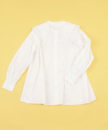 N.(N. Natural Beauty Basic) | ◆レースカラーチュニックブラウス(Tシャツ/カットソー)