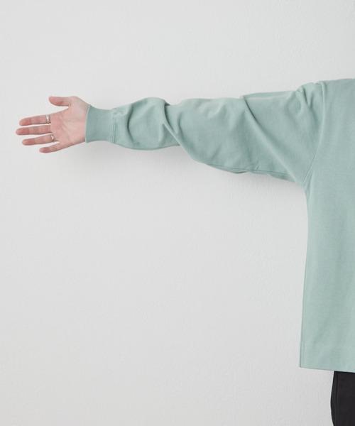 CIAOPANIC TYPY（チャオパニックティピー）の「【なにわ男子  大橋和也さん着用】USAヘヴィーウェイトスウエットTEE（Tシャツ/カットソー・メンズ・ネイビー/オフホワイト/ミント/ベージュ系その他・S/M/L）」の22枚目の写真