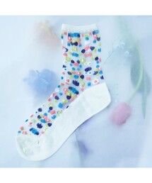 ANEVER | 【SEDUM】ソックス IN フラワーポーチ(ソックス/靴下)