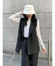 ENVYM | ダブルブレストルーズベスト(ベスト)