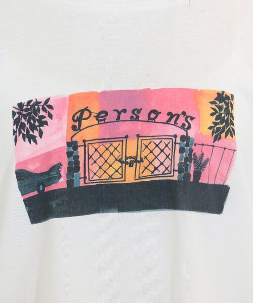 SHOO・LA・RUE（シューラルー）の「◆パーソンズコラボプリントロンT（Tシャツ/カットソー・レディース・ホワイト系/ホワイト系その他/ホワイト系その他4・04/03/02）」の9枚目の写真