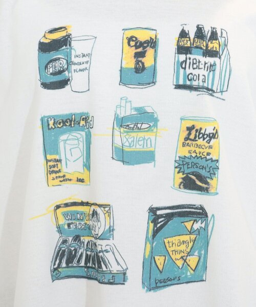 SHOO・LA・RUE（シューラルー）の「◆パーソンズコラボプリントロンT（Tシャツ/カットソー・レディース・ホワイト系/ホワイト系その他/ホワイト系その他4・04/03/02）」の15枚目の写真