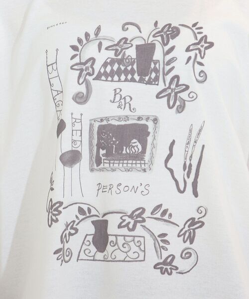 SHOO・LA・RUE（シューラルー）の「◆パーソンズコラボプリントロンT（Tシャツ/カットソー・レディース・ホワイト系/ホワイト系その他/ホワイト系その他4・04/03/02）」の21枚目の写真