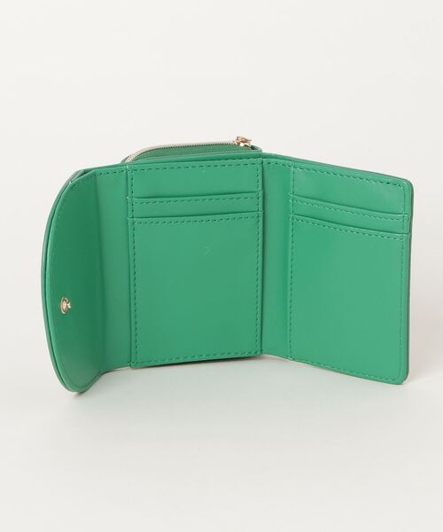 WEGO(ウィゴー)の「WEGO/ラウンドフラップウォレット(財布・レディース・ブラック/シルバー/グリーン/オフホワイト/ピンク/ベージュ/ライム/オレンジ・FREE)」の10枚目の写真
