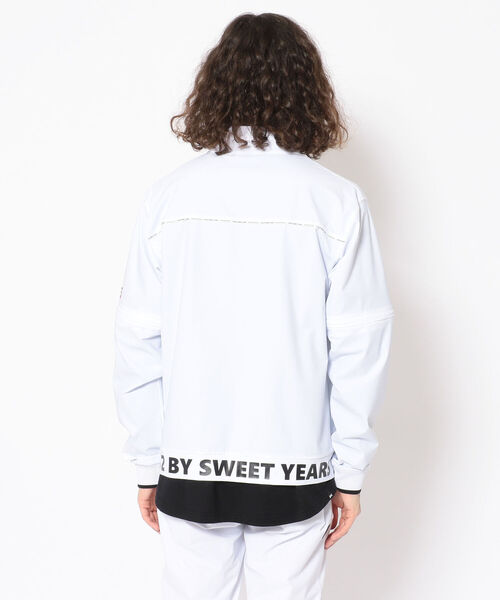 SY32 by SWEET YEARS(エスワイサーティトゥバイスィートイヤーズ)の「SY32 by SWEETYEARS /エスワイサーティトゥバイ スィートイヤーズ/STRETCH WIND JACKET(ブルゾン・メンズ・ブラック/ホワイト・LARGE/MEDIUM/X-LARGE)」の15枚目の写真