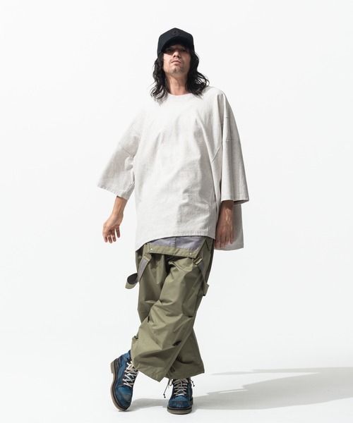 glamb（グラム）の「Denim Basket Shoes / デニムバスケットシューズ（スニーカー・メンズ・インディゴブルー/ブラック・2/3/4/1）」の4枚目の写真