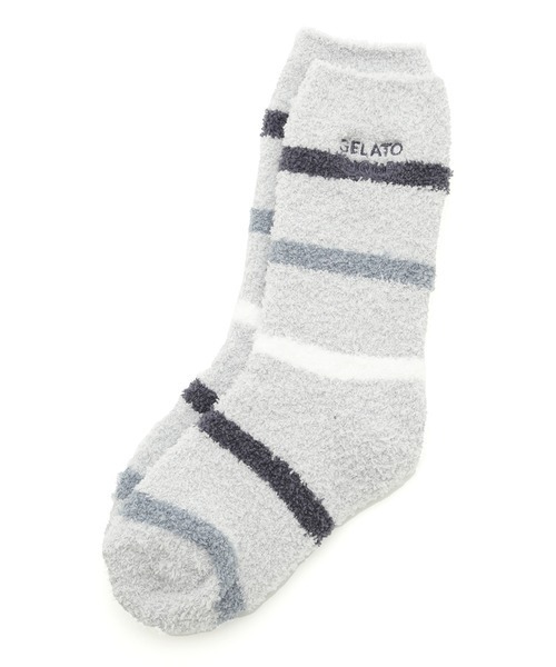 Junior Online限定 ベビモコマルチボーダーソックス ソックス 靴下 Gelato Pique ジェラートピケ のファッション通販 Zozotown