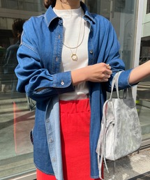 SHENERY | テンセルライクBIGデニムシャツ(シャツ/ブラウス)