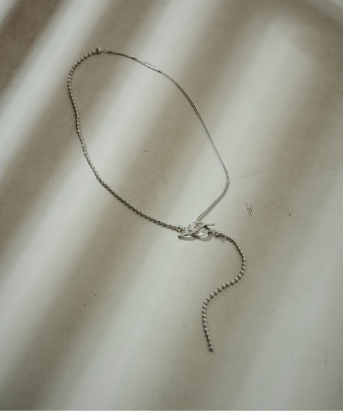 prose verse（プロズヴェール）の「マンテルY字ネックレス（ネックレス・レディース・シルバー/ゴールド・ﾌﾘ-）」の4枚目の写真