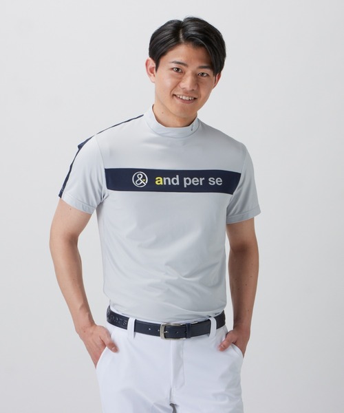 半袖モックネックシャツ Tシャツ カットソー And Per Se アンパスィ のファッション通販 Zozotown