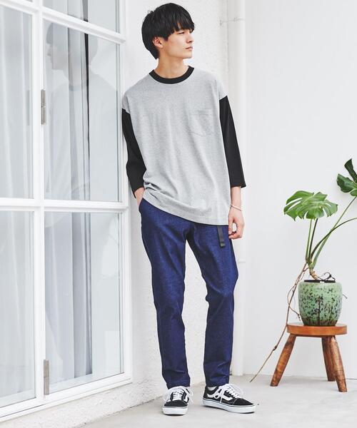 【WEB限定・新型】ストレッチスキニーデニムクライミングパンツ