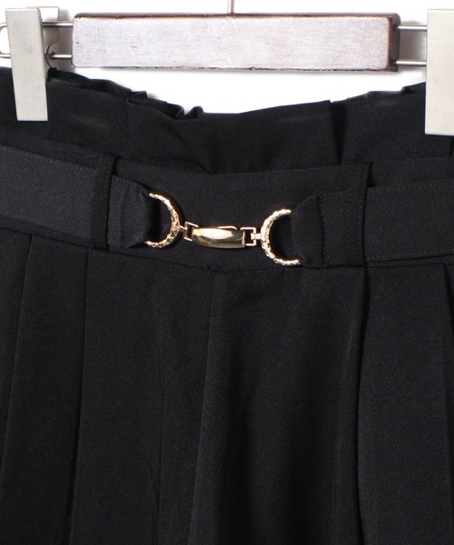 abc une face（アーベーセーアンフェイス）の「サイドプリーツキュロット（その他パンツ・レディース・ブラック系その他2/ブラック・FREE）」の7枚目の写真