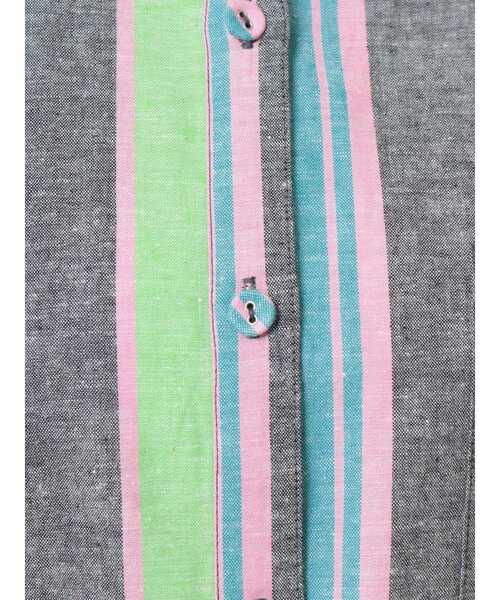 jouetie（ジュエティ）の「マルチストライプパターンシャツ【セットアップ対応】（シャツ/ブラウス・レディース・ブラック/イエロー/ブルー・MEDIUM）」の18枚目の写真