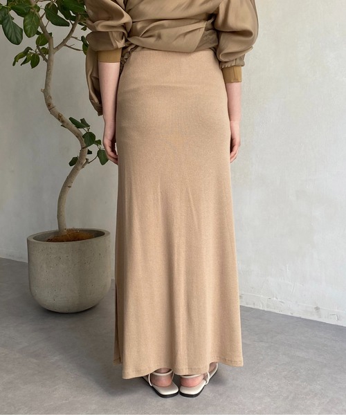 CAPRICIEUX LE'MAGE（カプリシューレマージュ）の「【AgAwd/アガウド】リラックススカート（スカート・レディース・ブラック/ベージュ・FREE）」の7枚目の写真