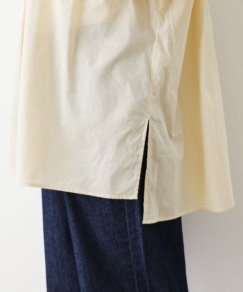 RODEO CROWNS WIDE BOWL(ロデオクラウンズワイドボウル)の「ピンタック袖ボリュームシャツ(シャツ/ブラウス・レディース・ホワイト/ブラック/イエロー・FREE)」の15枚目の写真