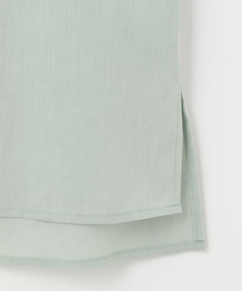 J.PRESS Ladies(J.プレス レディス)の「【洗える】 ポリエステル ラミー Poplin ボリューム スリーブ ブラウス(シャツ/ブラウス・レディース・ライトグレー系/ライトグリーン系/ネイビー系・XS)」の13枚目の写真
