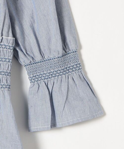 SHIPS any（シップス エニィ）の「SHIPS any:〈ウォッシャブル〉カラー シャーリング ロング ワンピース◇（ワンピース・レディース・レッド/ブラック/ブルー・ONE SIZE）」の7枚目の写真