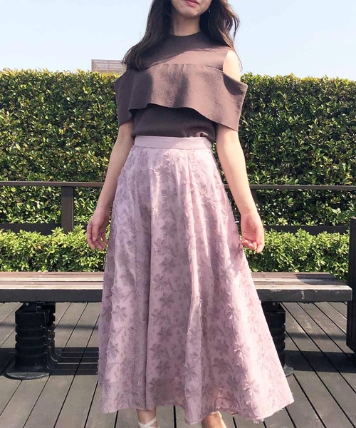 NOELA（ノエラ）の「フリンジレーススカート（スカート）」 - WEAR