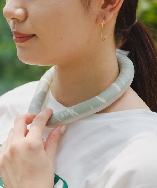 BIRTHDAY BAR（バースデイバー）の「SUO28°C  クールリング 冷却リング（アウトドアグッズ・レディース・ブラック/ベージュ/グレー/ホワイト/グリーン/オレンジ/Beige/Navy・MEDIUM/LARGE）」の4枚目の写真