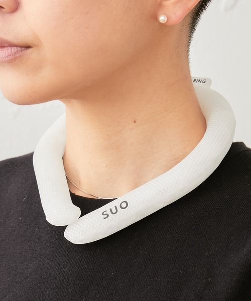 BIRTHDAY BAR（バースデイバー）の「SUO28°C  クールリング 冷却リング（アウトドアグッズ・レディース・ブラック/ベージュ/グレー/ホワイト/グリーン/オレンジ/Beige/Navy・MEDIUM/LARGE）」の2枚目の写真