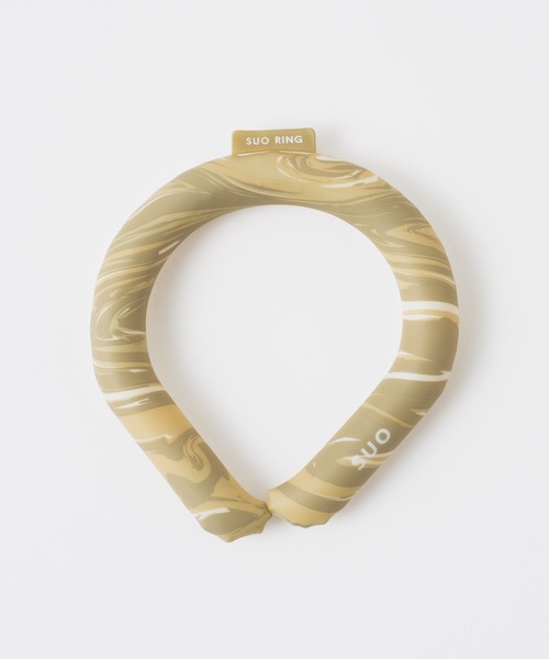 BIRTHDAY BAR（バースデイバー）の「SUO28°C  クールリング 冷却リング（アウトドアグッズ・レディース・ブラック/ベージュ/グレー/ホワイト/グリーン/オレンジ/Beige/Navy・MEDIUM/LARGE）」の11枚目の写真